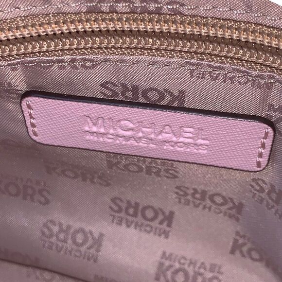 Michael Kors Pink Dome Crossbody / Shoulder Bag Small - Picture 12 of 13